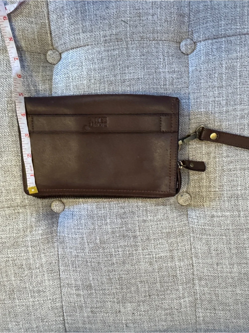 Montblanc wine Leather Travel Wallet with Signature Emblem